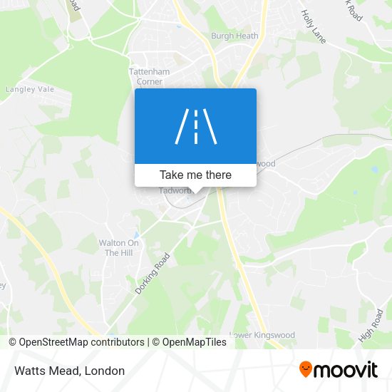 Watts Mead map