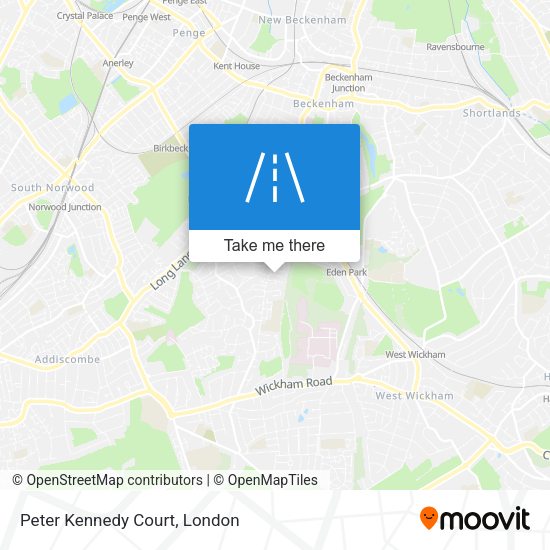 Peter Kennedy Court map