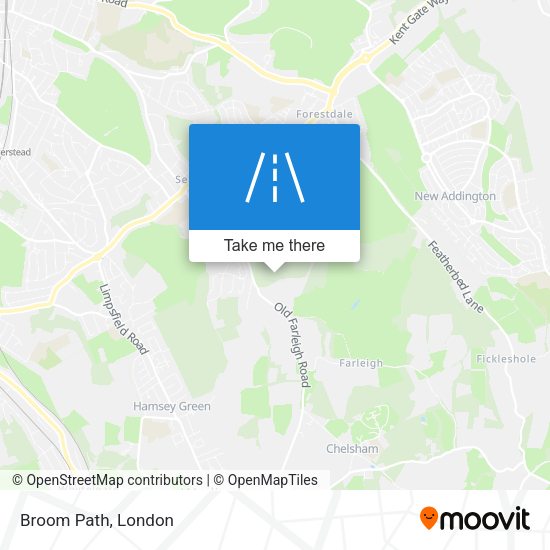 Broom Path map