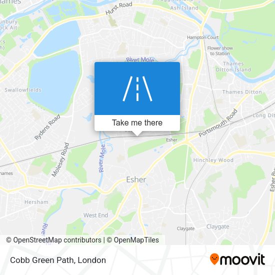 Cobb Green Path map