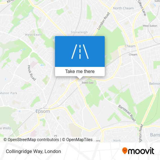 Collingridge Way map
