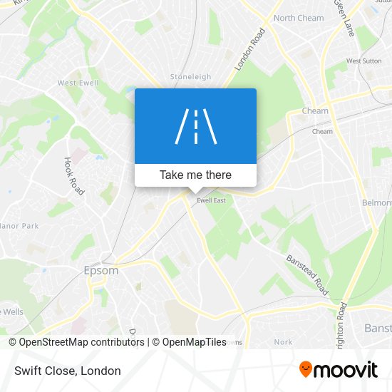 Swift Close map