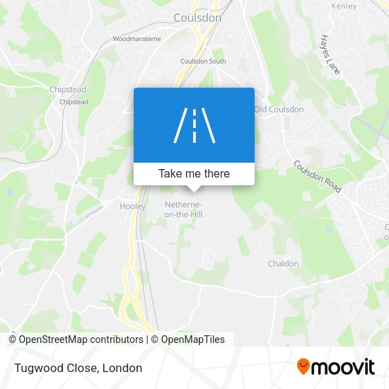 Tugwood Close map