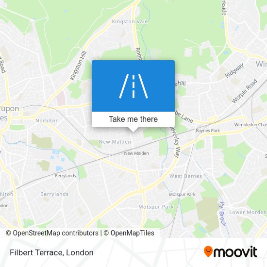 Filbert Terrace map