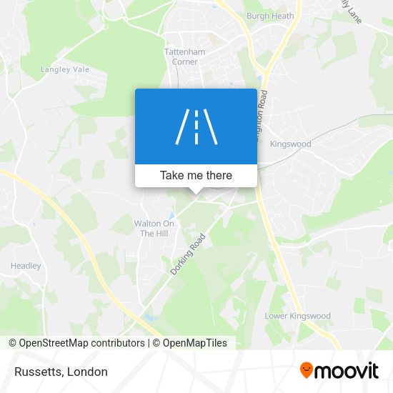 Russetts map