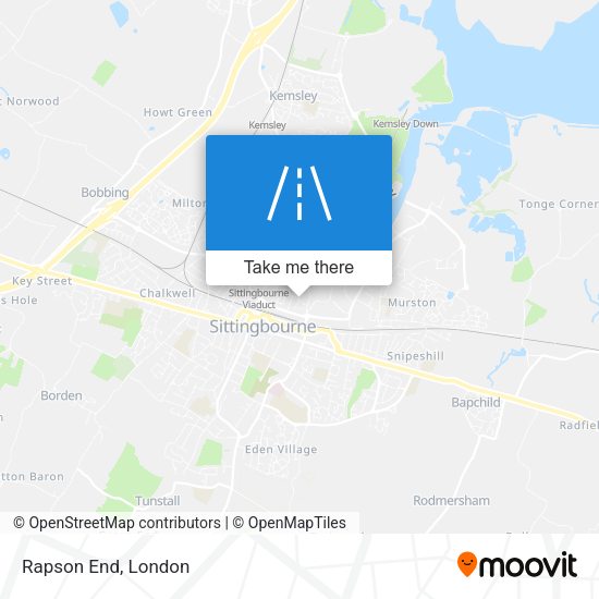 Rapson End map