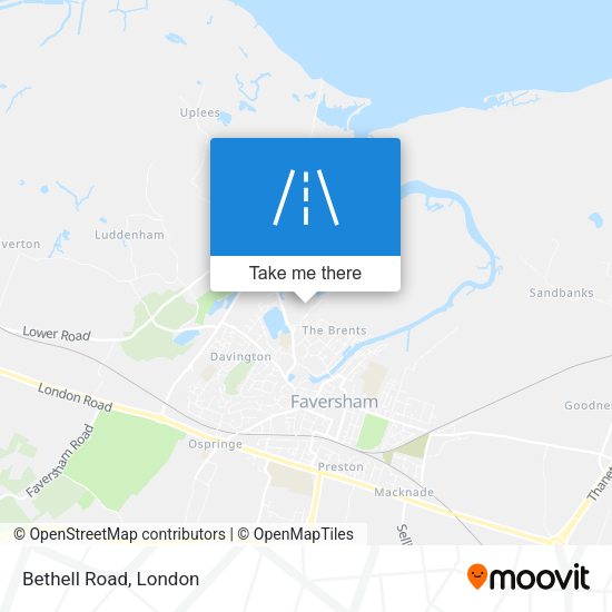 Bethell Road map