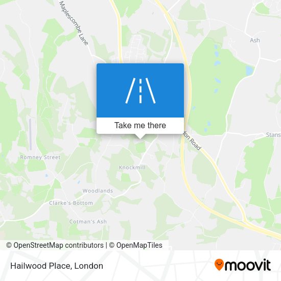 Hailwood Place map