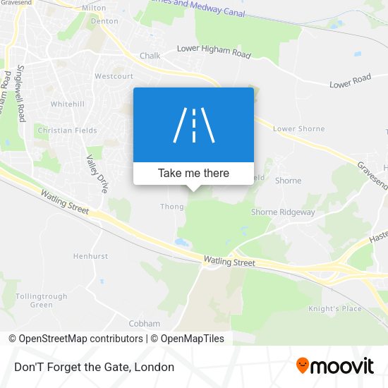 Don'T Forget the Gate map