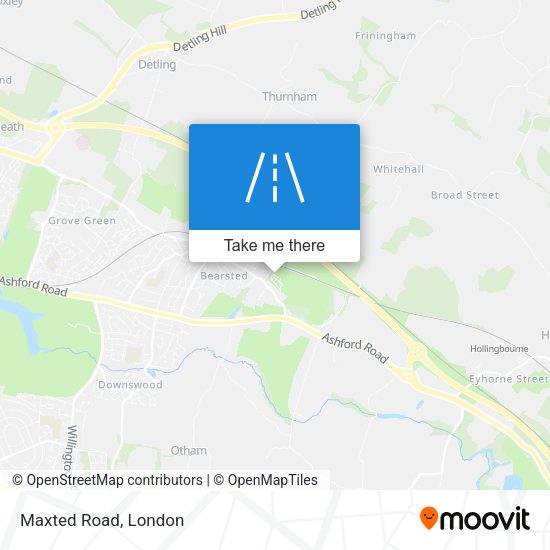 Maxted Road map