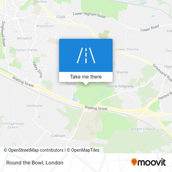 Round the Bowl map