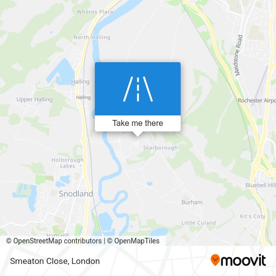 Smeaton Close map