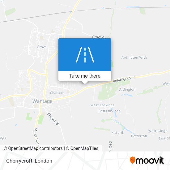 Cherrycroft map