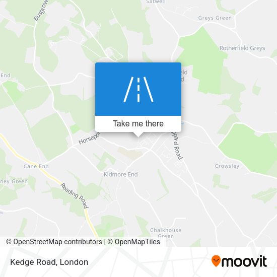 Kedge Road map