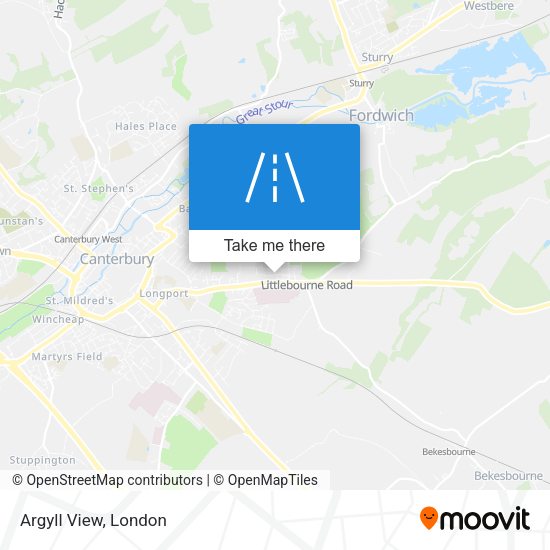 Argyll View map