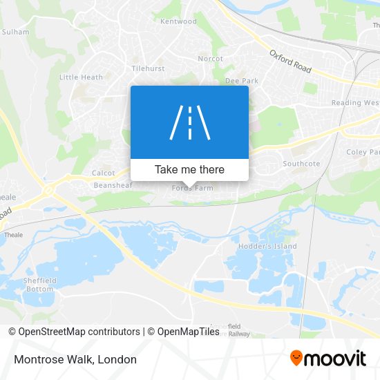 Montrose Walk map