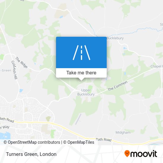 Turners Green map