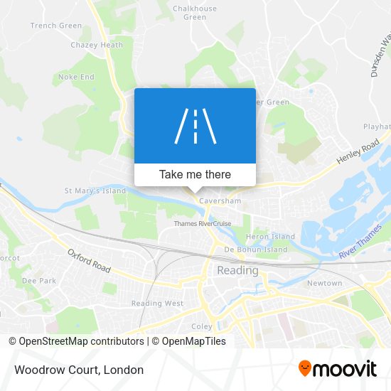Woodrow Court map
