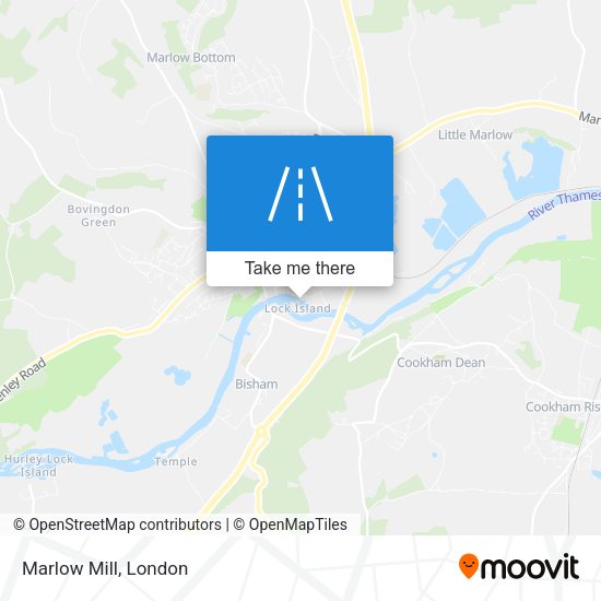 Marlow Mill map