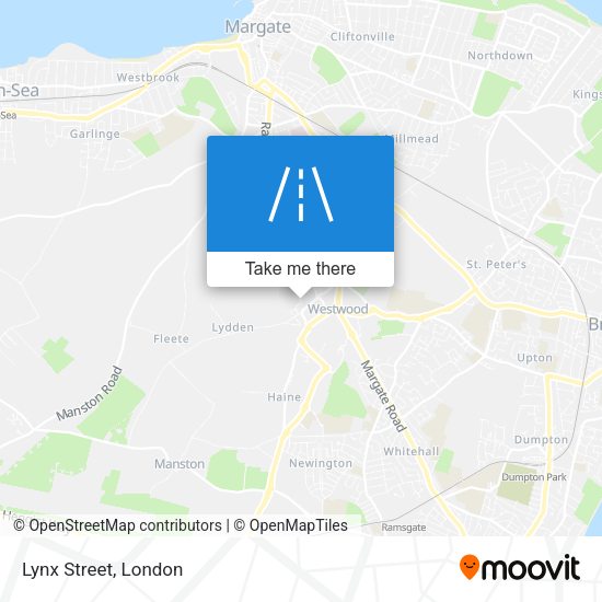 Lynx Street map
