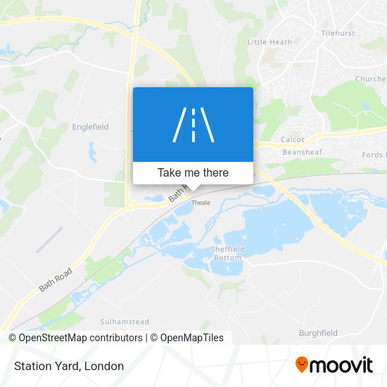 Station Yard map