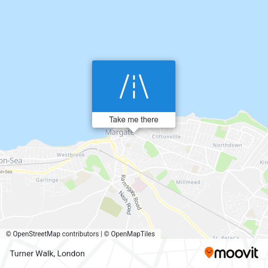 Turner Walk map