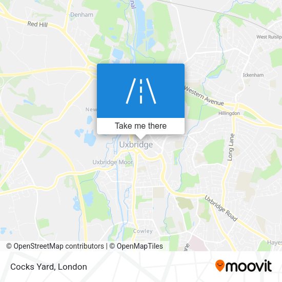 Cocks Yard map
