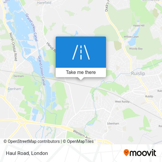 Haul Road map