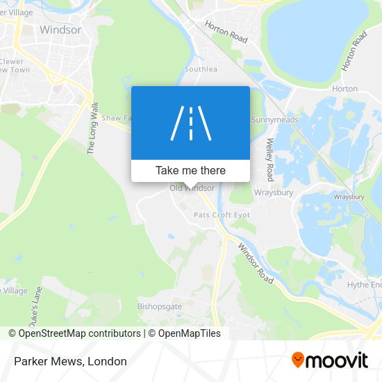 Parker Mews map