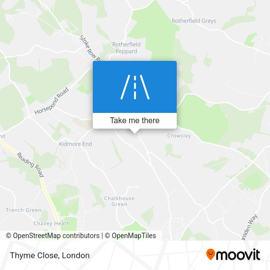 Thyme Close map