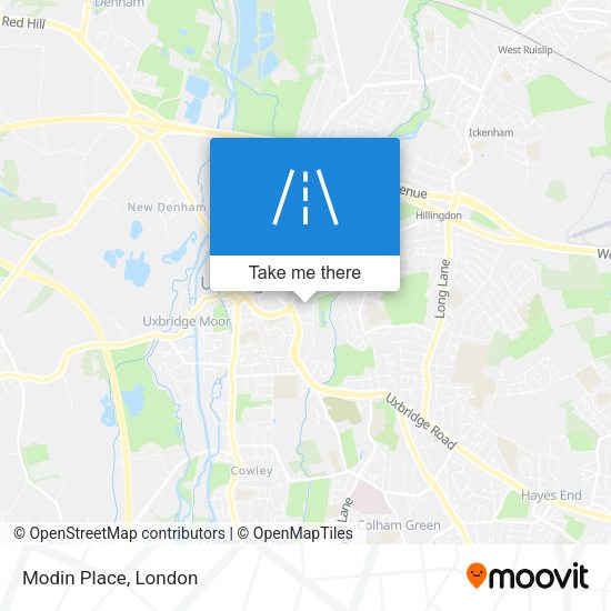 Modin Place map