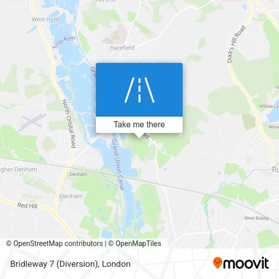 Bridleway 7 (Diversion) map