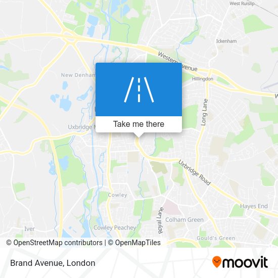 Brand Avenue map
