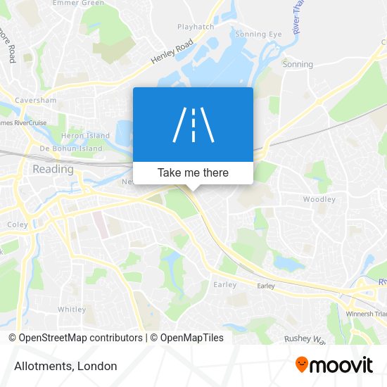 Allotments map