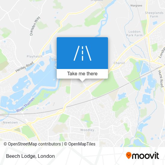 Beech Lodge map