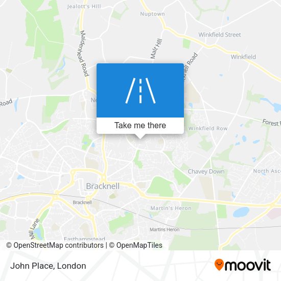 John Place map