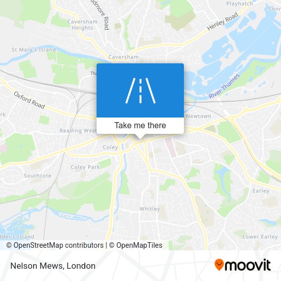 Nelson Mews map