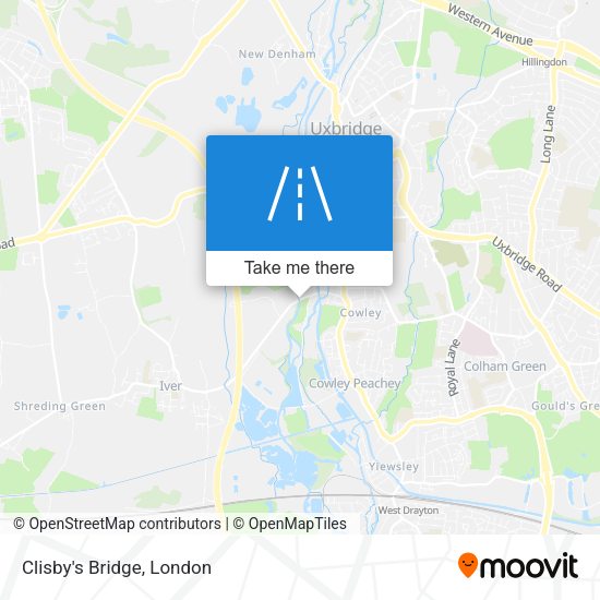 Clisby's Bridge map