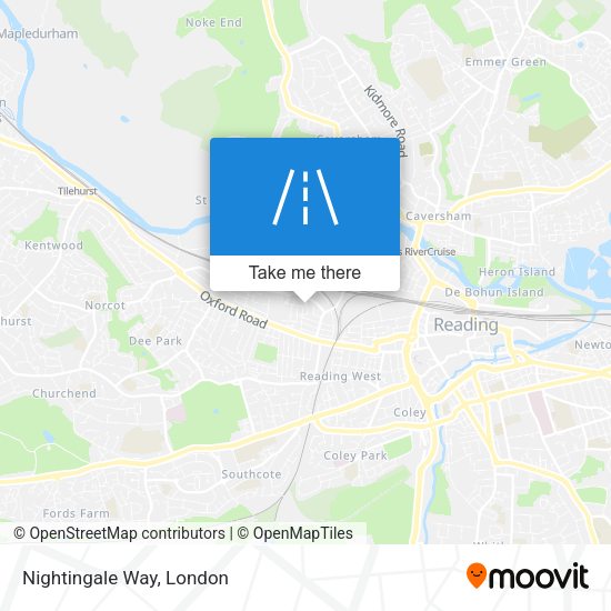 Nightingale Way map