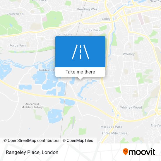 Rangeley Place map