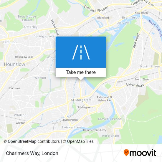 Charlmers Way map