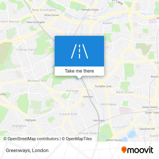 Greenways map