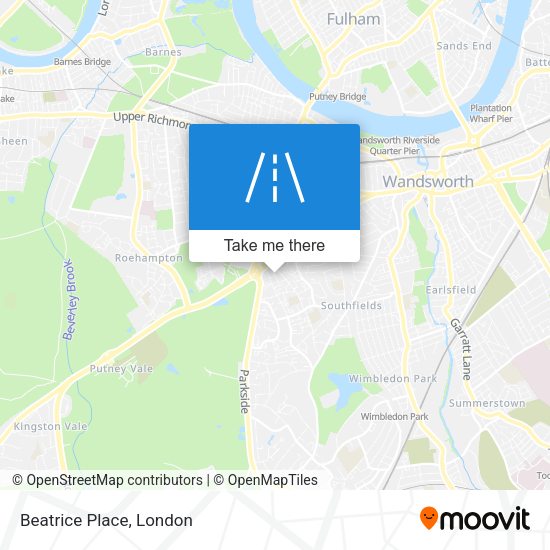 Beatrice Place map