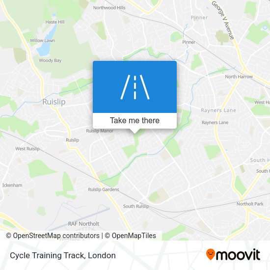Cycle Training Track map