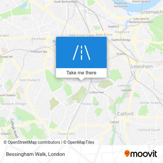 Bessingham Walk map
