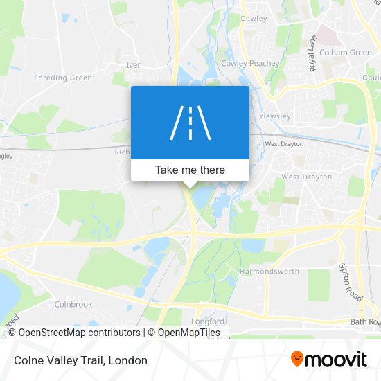 Colne Valley Trail map