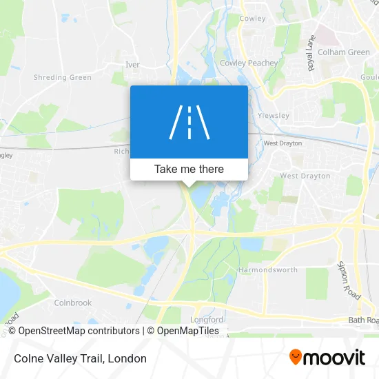 Colne Valley Trail map