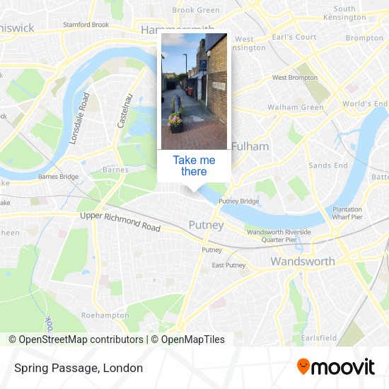 Spring Passage map