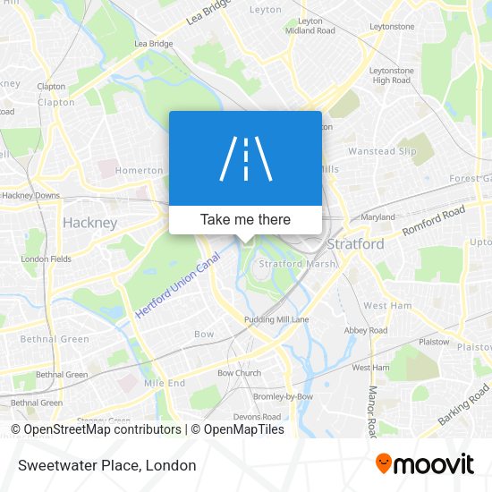 Sweetwater Place map