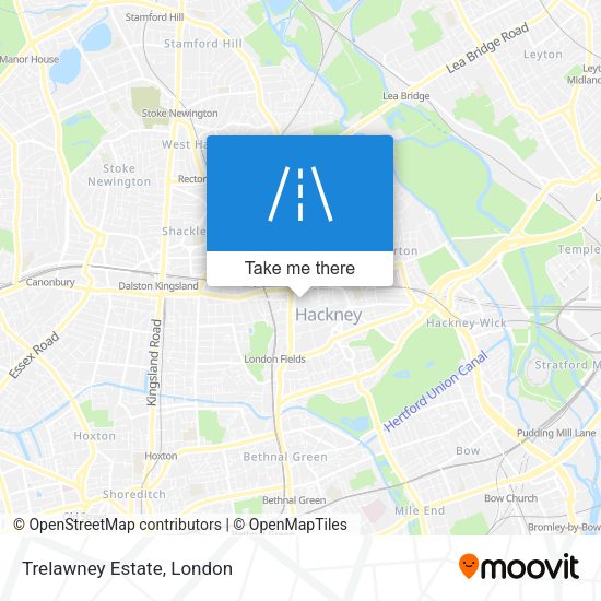 Trelawney Estate map